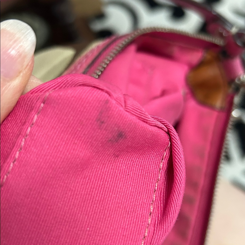 Coach Pink-Lined Handbag - Picture 15 of 16